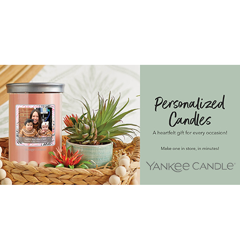 Yankee Candle Personalized Candles at The Mall at Greece Ridge