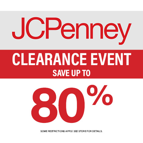 JC Penney Clearance Event